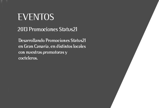 Status21 es una Ginebra dinámica, que se mueve por la noche y el día a través de eventos fantásticos, llenos de sensaciones y experiencias.  A través de esta sección podrás acceder a los eventos en los que ha participado Status21.